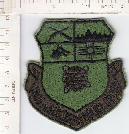 1606th Security Police Grp green ce ns $1.50