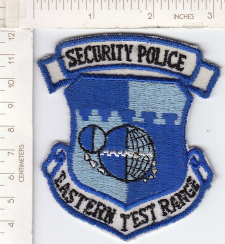 Security Police Eastern Test Range ce ns $6.00