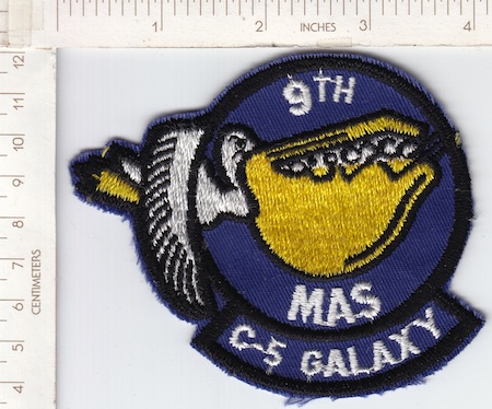9th MAS C-5 GALAXY  ce ns $4.00