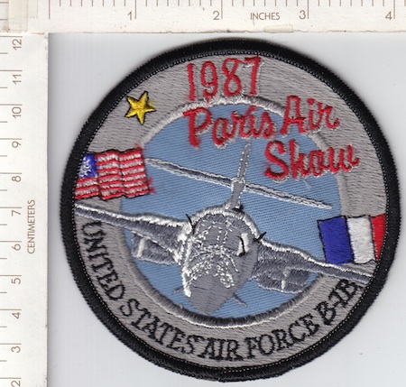 B-1B  Paris Air Show 1987 me ns $5.00