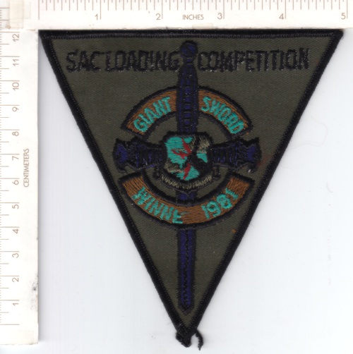 SAC Loading Competition 1981 error me ns $4.00