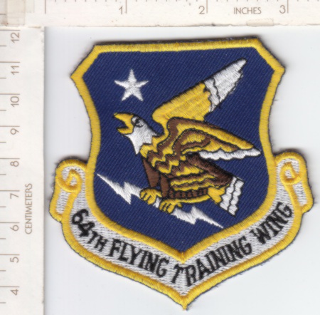 64th Flying Training Wing clr ce ns $3.00