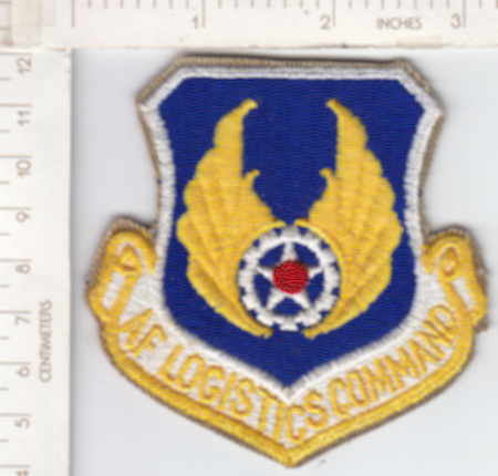 AF Logistics Command yellow 3.5 inch ce ns $4.00