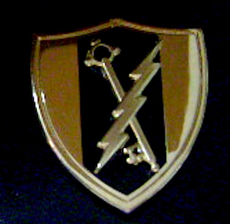 Army Electronic Warfare Branch of Service collar brass $5.65