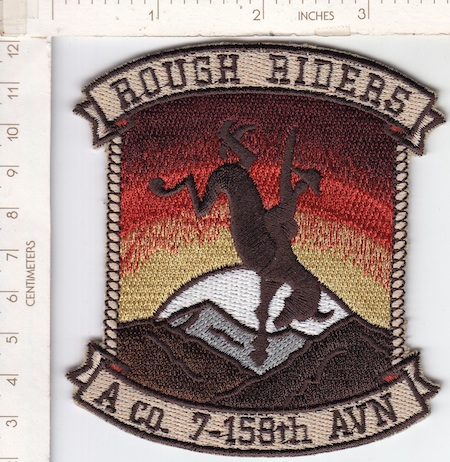 7-158 Avn A Co ROUGH RIDERS CE NS $5.00