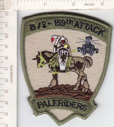 B/2-159th Attack PALERIDERS me ns $5.00
