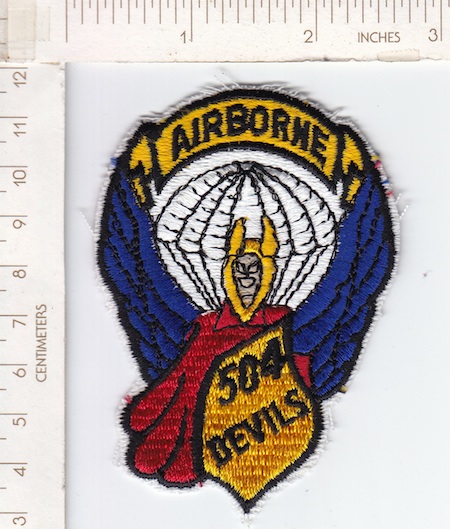 504th Parachute Infantry Rgt ce ns r $3.49