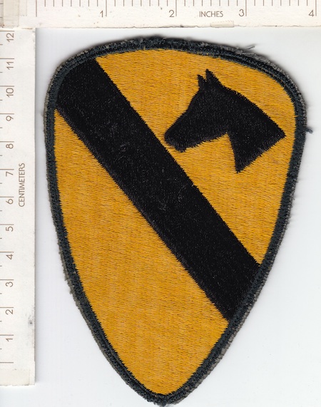 1st Cavalry ode ce ns $8.50