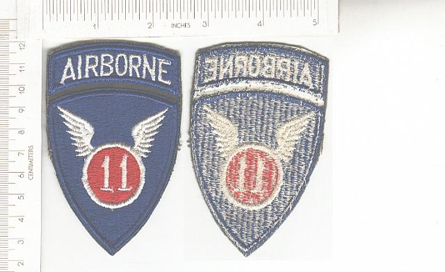 Korea era 11th Infantry Div airborne SPC CE NS $18.50