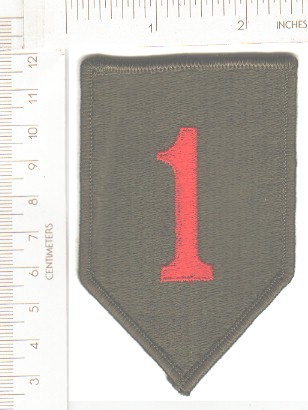 1.st Infantry Division ME NS $3.50