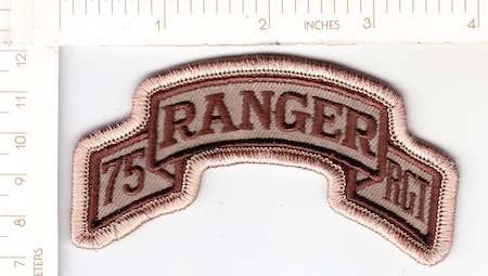 75th Ranger Regiment dsrt variation me ns  $4.75