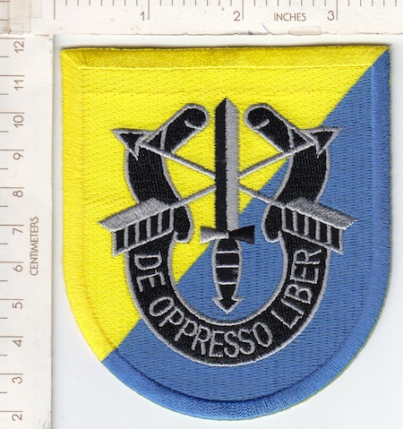 8th Special Forces pocket patch of their flash ce ns $5.25