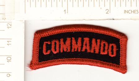 Army Commando (red) me ns $4.00