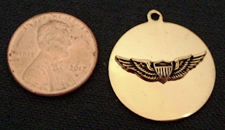 U.S. Army Aviation wings charm gold-tone $3.00