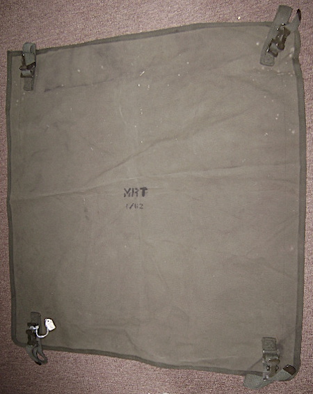 Vehicle side curtain? Canvas with 4 clips. $18.00