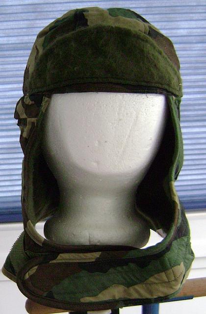 H609.BDU camo winter helmet liner size 7-1/4 new $20.00