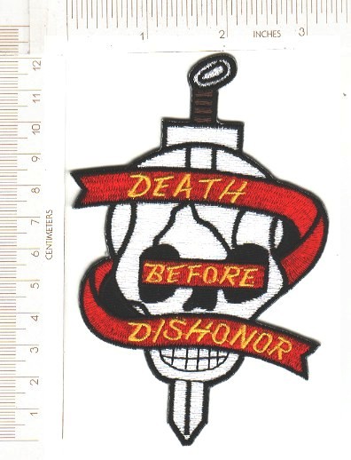 USMC Death Before Dishonor ce ns $4.00