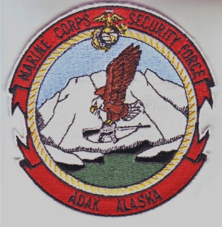 USMC Marine Corps Security Force ADAK Alaska ce ns $4.00