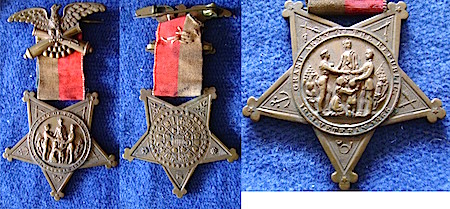 Army GAR Veteran medal pb $100.00