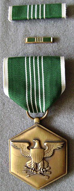 Army Merit medal 3 piece set pb $25.00