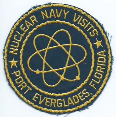 USN NUCLEAR NAVY VISITS PORT EVERGLADES ce ns $10.00