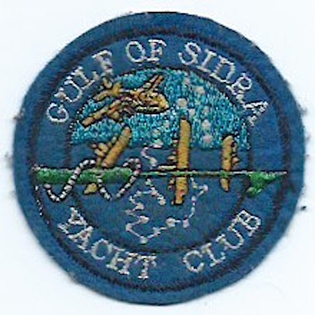 USN Gulf of Sidra Yacht Club ce rfu 2-3/4 inch $3.00