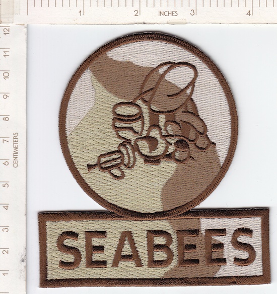 Seabees desert camo ce ns $6.00