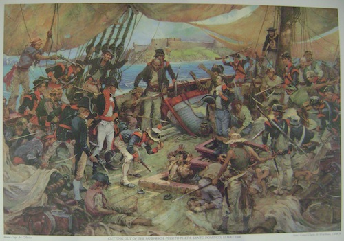 USMC Poster #2-1800 from Marines in the Frigate Navy series