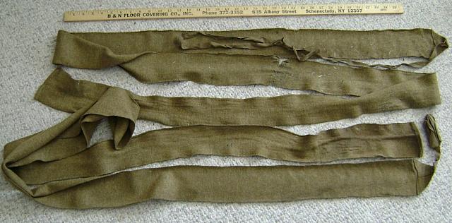 WW1 Uniform wool leg wraps (pair) $20.00