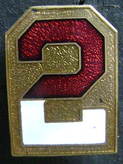 Army WW2 12nd Army pin sgl $5.00