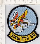 314th Fighter Sq me ns $3.00