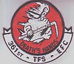 361st TFS-EFC DEATH'S HANDS ce ns $4.00