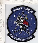 416th Fighter Sq GHOST RIDERS me ns $4.50