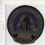 57th Fighter Interceptor Sq ICELAND ce ns $2.50