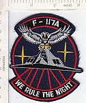 F-117A WE RULE THE NIGHT ce ns $4.00