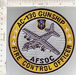 SPECTRE AFOC AC-130 Fire Control Officer ce ns $5.99
