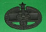 Combat Medic badge 2nd Award cb black sub $4.50