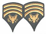Army, Specialist 7 obsolete me ns (pair)  $8.00