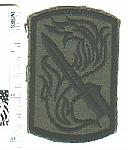 199th Infantry Brigade Vietnam OD twill ce ns $18.00