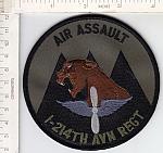 1-124 Regt Air Assault me ns $5.00