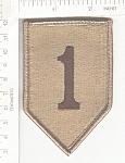 1st Infantry Division desert sub ME NS $5.50