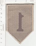 1st Infantry Division desert sub REVERSED ME NS $5.50