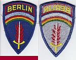 U.S. Army Europe Berlin spc me rfu tm white back $5.00