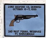 2nd Rgt PA Reserves 23rd Bedford Co Skirmish me ns $5.49
