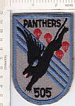 505th Parachute Infantry Rgt PANTHERS ce ns $5.99