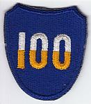 100th Infantry Div ce ns $8.00
