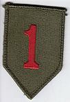1st Infantry Division ME RFU $2.00