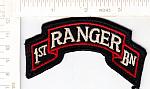 1st Ranger Bn Scroll variation me ns $3.75