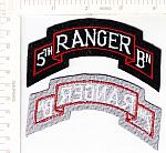 5th Ranger Bn scroll ce ns R $3.75