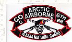 Arctic Ranger 6th Bn Co C Alaska NG ce ns $10.00